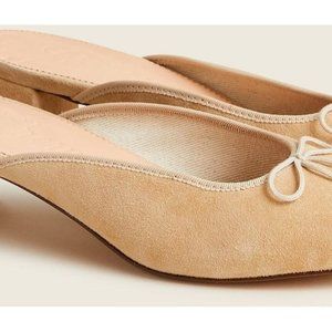 J.Crew Kate Block-Heel Ballet Mules 7.5  NIB